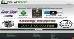 Desktop Screenshot of dollartracks.com